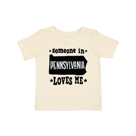 Inktastic Someone in Pennsylvania Loves Me Boys or Girls Baby T-Shirt