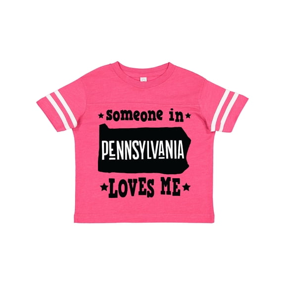 Inktastic Someone in Pennsylvania Loves Me Boys or Girls Toddler T-Shirt