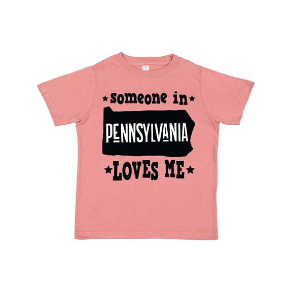 Inktastic Someone in Pennsylvania Loves Me Boys or Girls Toddler T-Shirt