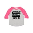 thumbnail image 1 of Inktastic Someone in Pennsylvania Loves Me Boys or Girls Toddler T-Shirt, 1 of 5