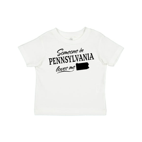 Inktastic Someone in Pennsylvania Loves Me Boys or Girls Toddler T-Shirt