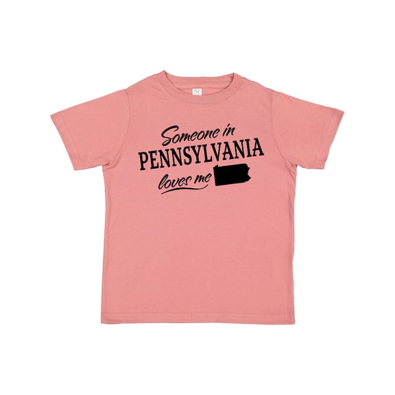 Inktastic Someone in Pennsylvania Loves Me Boys or Girls Toddler T-Shirt