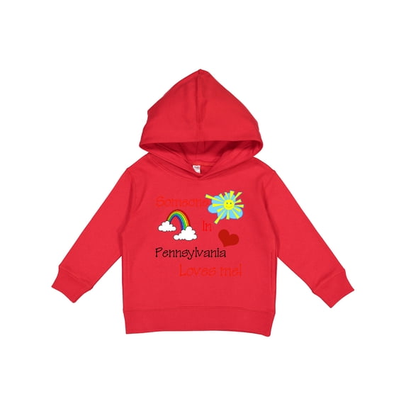 Inktastic Someone in Pennsylvania Loves Me Toddler Hoodie