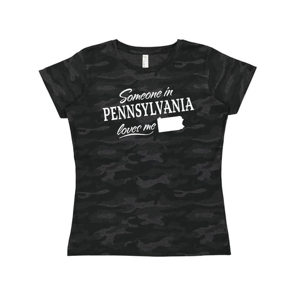 Inktastic Someone in Pennsylvania Loves Me Women's T-Shirt