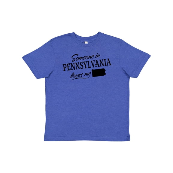 Inktastic Someone in Pennsylvania Loves Me Youth T-Shirt