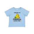 thumbnail image 1 of Inktastic Someone in Pensacola Loves Me Beach Vacation Boys or Girls Baby T-Shirt, 1 of 5