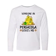 thumbnail image 1 of Inktastic Someone in Pensacola Loves Me Beach Vacation Long Sleeve Youth T-Shirt, 1 of 5
