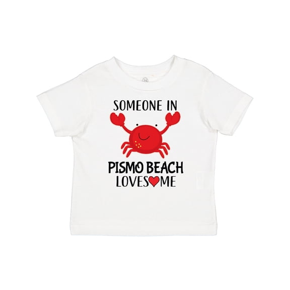 Inktastic Someone in Pismo Beach Loves Me Boys or Girls Toddler T-Shirt