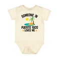 thumbnail image 1 of Inktastic Someone in Puerto Rico Loves Me Boys or Girls Baby Bodysuit, 1 of 5