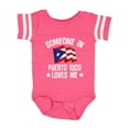 thumbnail image 1 of Inktastic Someone in Puerto Rico Loves Me Boys or Girls Baby Bodysuit, 1 of 5