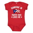 thumbnail image 1 of Inktastic Someone in Puerto Rico Loves Me Boys or Girls Baby Bodysuit, 1 of 5