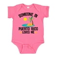 thumbnail image 1 of Inktastic Someone in Puerto Rico Loves Me Boys or Girls Baby Bodysuit, 1 of 5