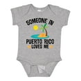 thumbnail image 1 of Inktastic Someone in Puerto Rico Loves Me Boys or Girls Baby Bodysuit, 1 of 5