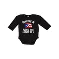 thumbnail image 1 of Inktastic Someone in Puerto Rico Loves Me Boys or Girls Long Sleeve Baby Bodysuit, 1 of 5