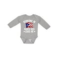 thumbnail image 1 of Inktastic Someone in Puerto Rico Loves Me Boys or Girls Long Sleeve Baby Bodysuit, 1 of 5