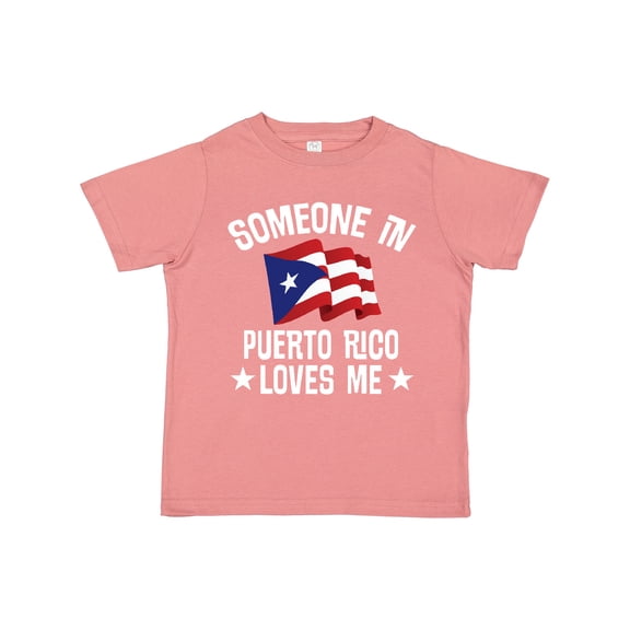 Inktastic Someone in Puerto Rico Loves Me Boys or Girls Toddler T-Shirt