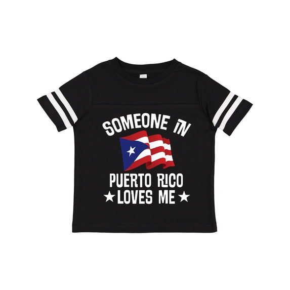 Inktastic Someone in Puerto Rico Loves Me Boys or Girls Toddler T-Shirt