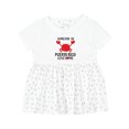 thumbnail image 1 of Inktastic Someone in Puerto Rico Loves Me Girls Baby Dress, 1 of 5