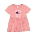 thumbnail image 1 of Inktastic Someone in Puerto Rico Loves Me Girls Baby Dress, 1 of 5