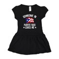 thumbnail image 1 of Inktastic Someone in Puerto Rico Loves Me Girls Baby Dress, 1 of 5