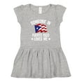 thumbnail image 1 of Inktastic Someone in Puerto Rico Loves Me Girls Toddler Dress, 1 of 5