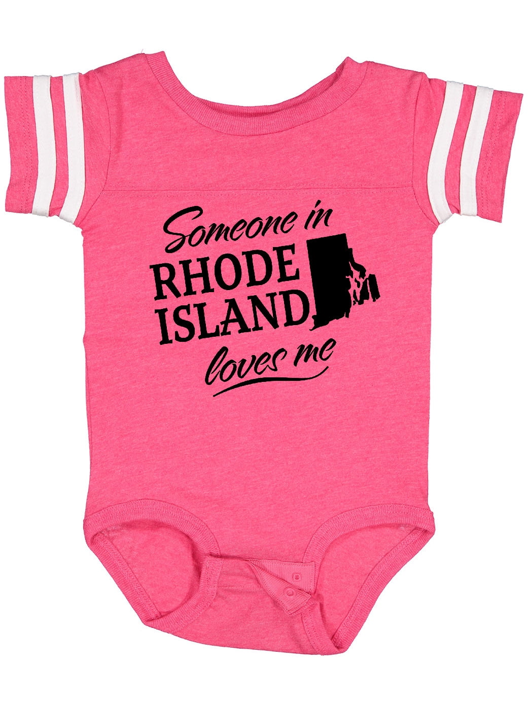 Inktastic Someone In Bar Harbor Maine Loves Me Baby Bib - Lobster & Coastal Design, Souvenir Gift Bib 5 thumbnail image