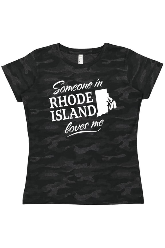 Someone in Rhode Island Loves Me Women's T-Shirt