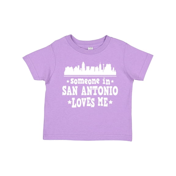 Inktastic Someone in San Antonio Loves Me Texas Boys or Girls Toddler T-Shirt