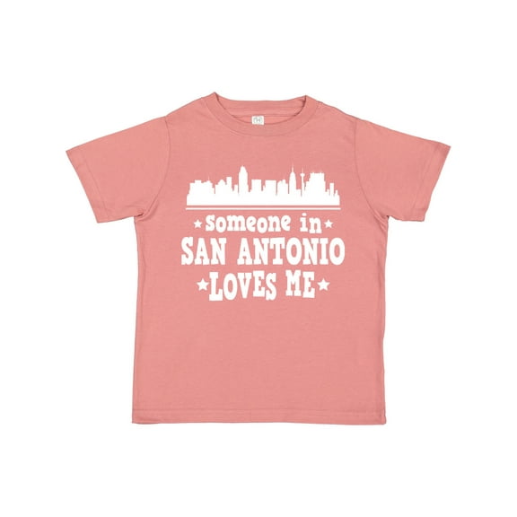 Inktastic Someone in San Antonio Loves Me Texas Boys or Girls Toddler T-Shirt