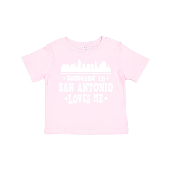 Inktastic Someone in San Antonio Loves Me Texas Boys or Girls Toddler T-Shirt