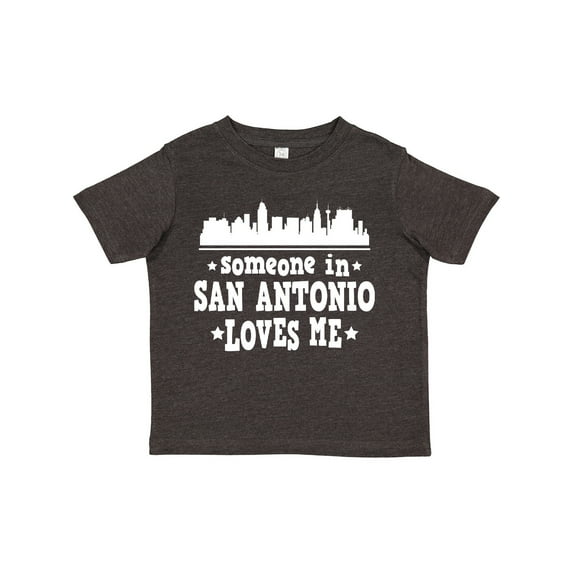 Inktastic Someone in San Antonio Loves Me Texas Boys or Girls Toddler T-Shirt