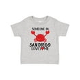 thumbnail image 1 of Inktastic Someone in San Diego Loves Me Boys or Girls Baby T-Shirt, 1 of 5