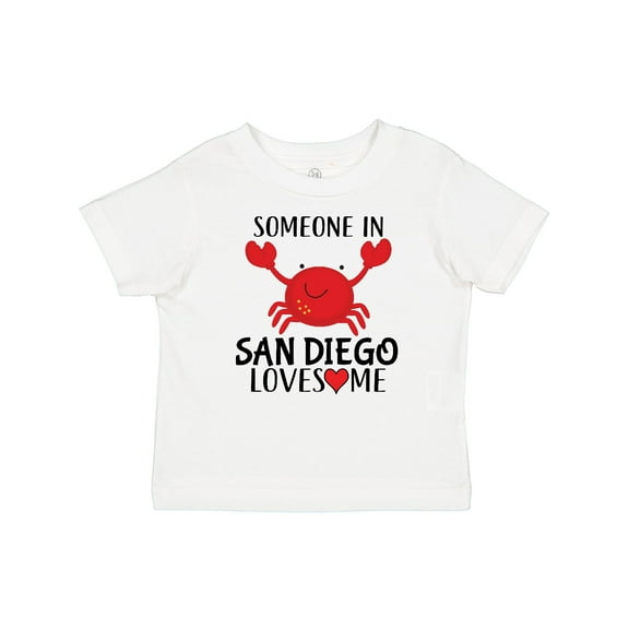 Inktastic Someone in San Diego Loves Me Boys or Girls Baby T-Shirt
