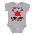 thumbnail image 1 of Inktastic Someone in Sarasota Loves Me Boys or Girls Baby Bodysuit, 1 of 5