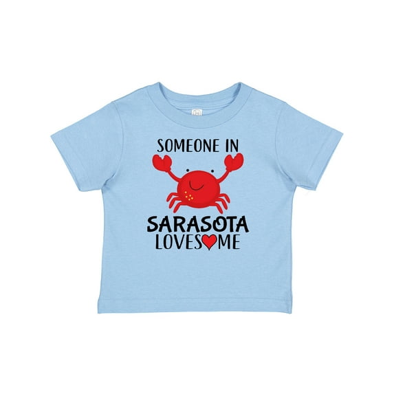 Inktastic Someone in Sarasota Loves Me Boys or Girls Baby T-Shirt