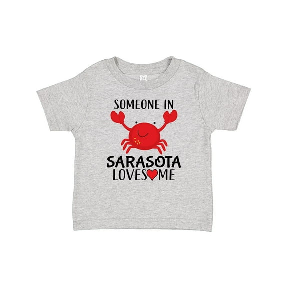 Inktastic Someone in Sarasota Loves Me Boys or Girls Baby T-Shirt