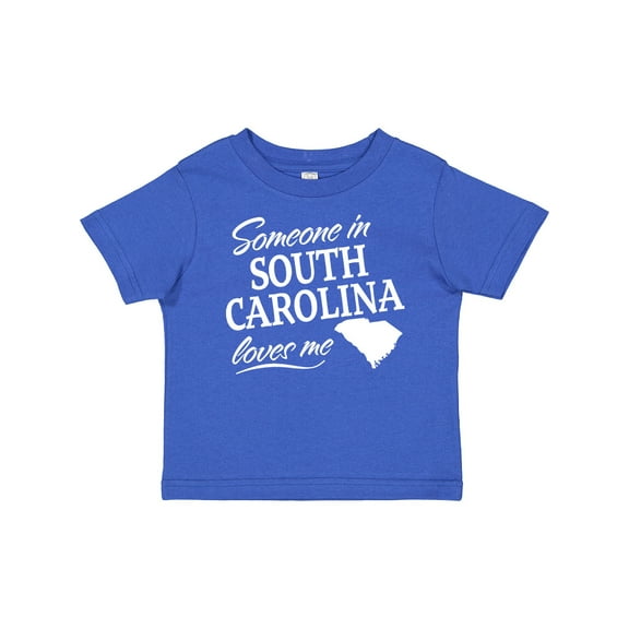 Inktastic Someone in South Carolina Loves Me Boys or Girls Baby T-Shirt