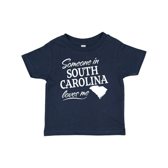 Inktastic Someone in South Carolina Loves Me Boys or Girls Baby T-Shirt