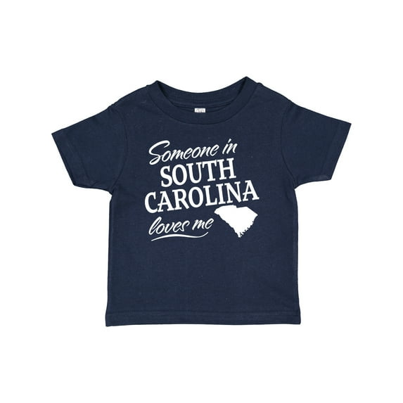 Inktastic Someone in South Carolina Loves Me Boys or Girls Baby T-Shirt