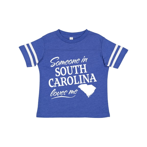 Inktastic Someone in South Carolina Loves Me Boys or Girls Toddler T-Shirt