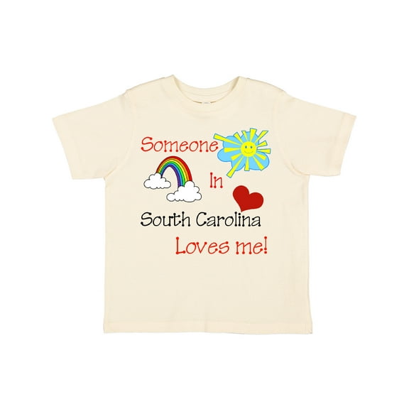 Inktastic Someone in South Carolina Loves Me Boys or Girls Toddler T-Shirt