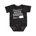 thumbnail image 1 of Inktastic Someone in South Dakota Loves Me Boys or Girls Baby Bodysuit, 1 of 5