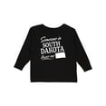 thumbnail image 1 of Inktastic Someone in South Dakota Loves Me Boys or Girls Long Sleeve Toddler T-Shirt, 1 of 5
