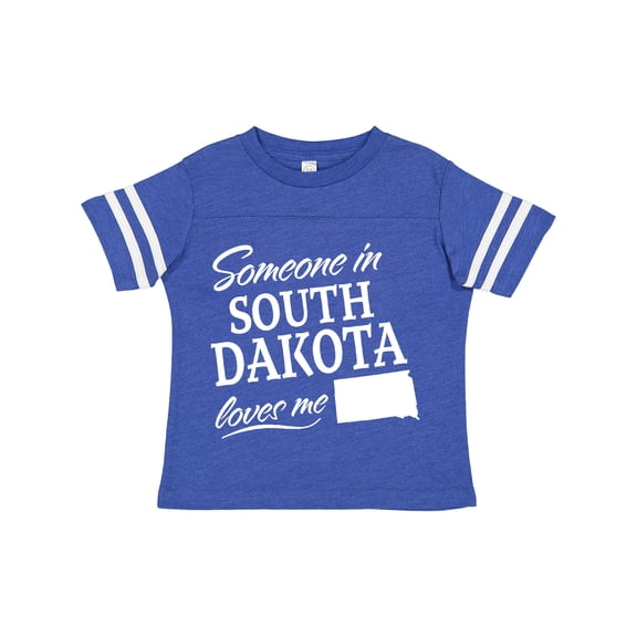 Inktastic Someone in South Dakota Loves Me Boys or Girls Toddler T-Shirt