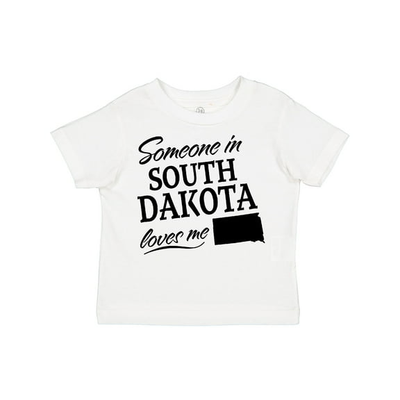 Inktastic Someone in South Dakota Loves Me Boys or Girls Toddler T-Shirt
