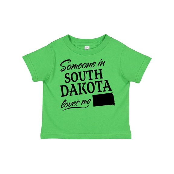 Inktastic Someone in South Dakota Loves Me Boys or Girls Toddler T-Shirt