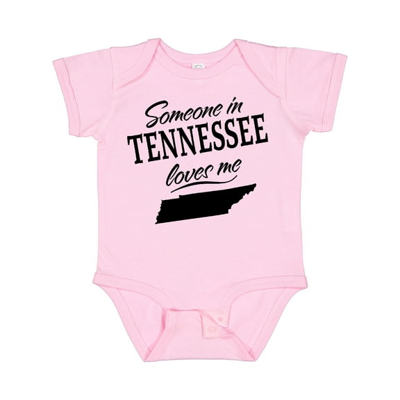 Inktastic Someone in Tennessee Loves Me Boys or Girls Baby Bodysuit