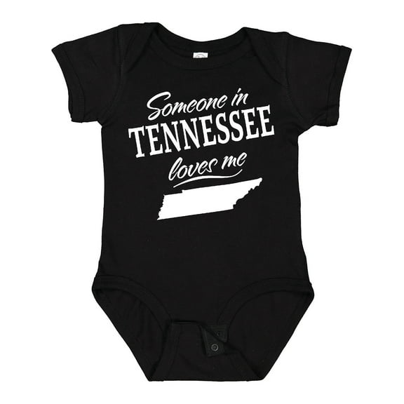 Inktastic Someone in Tennessee Loves Me Boys or Girls Baby Bodysuit