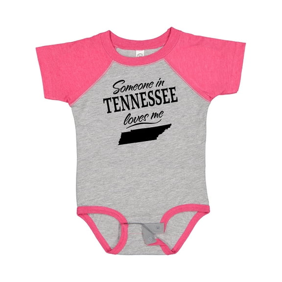 Inktastic Someone in Tennessee Loves Me Boys or Girls Baby Bodysuit