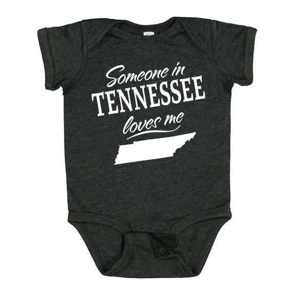 Inktastic Someone in Tennessee Loves Me Boys or Girls Baby Bodysuit